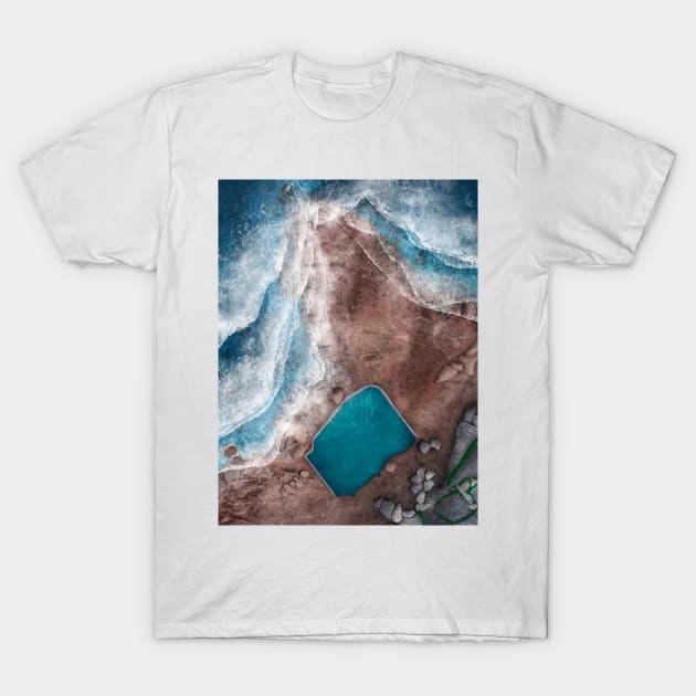 Mahon Pool Maroubra Sydney Australia T-Shirt by From Above